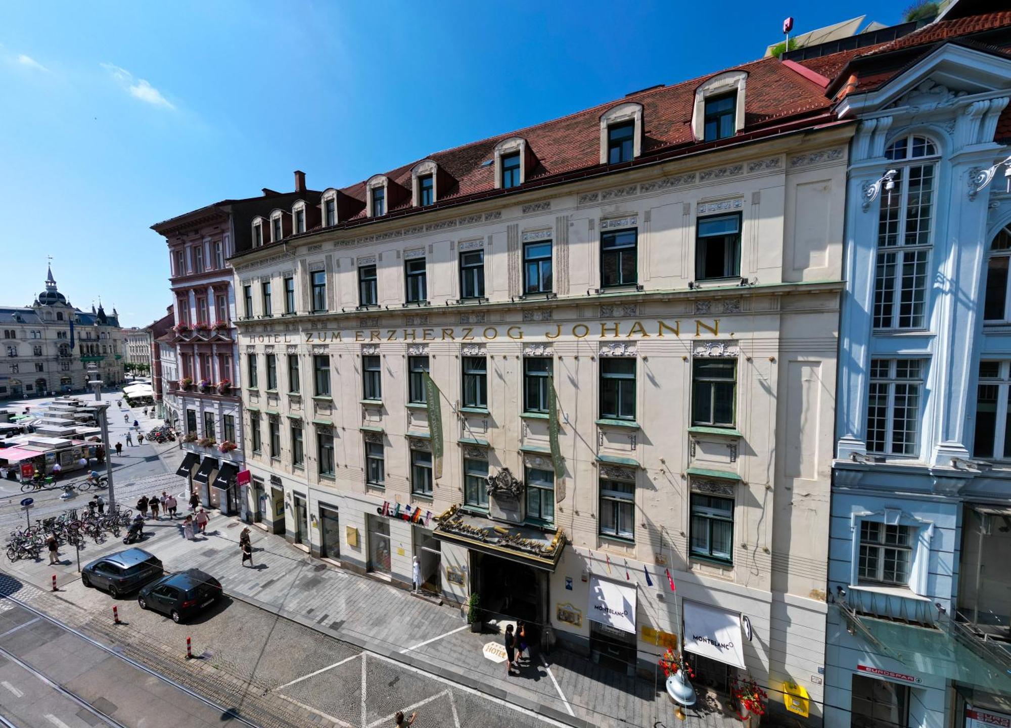 Palais-Hotel Erzherzog Johann Graz Ngoại thất bức ảnh